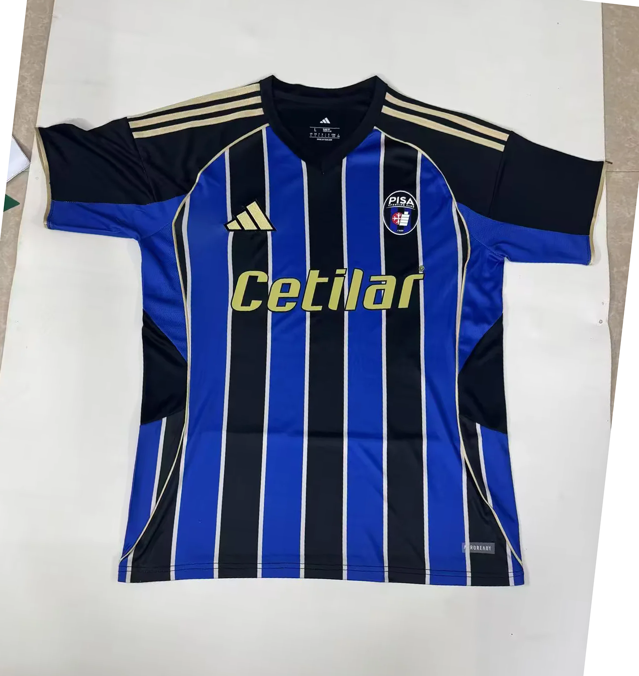 Maglia calcio casa versione fan Pisa 2025/2026