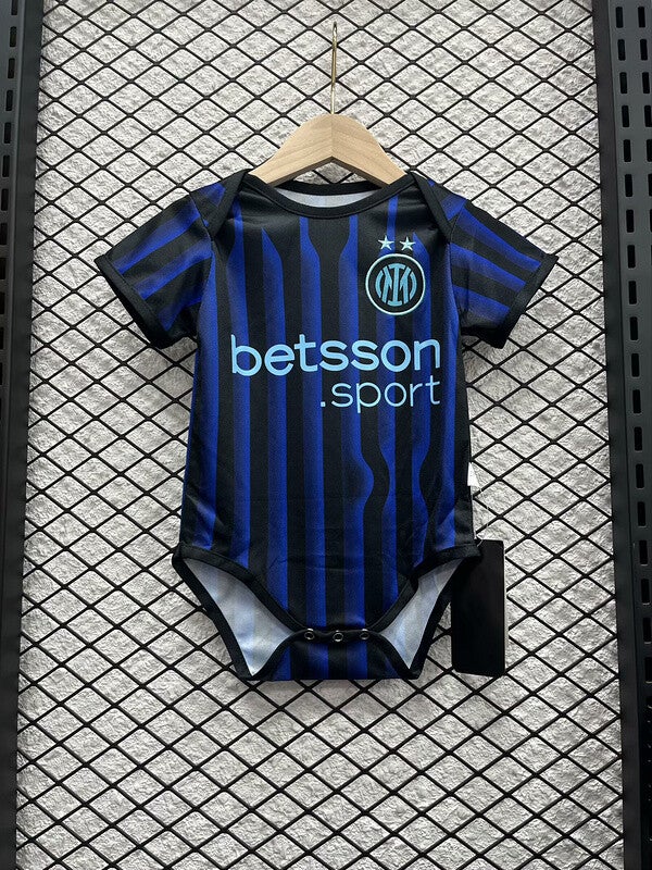 Body neonato calcio casa Inter 2025/2026