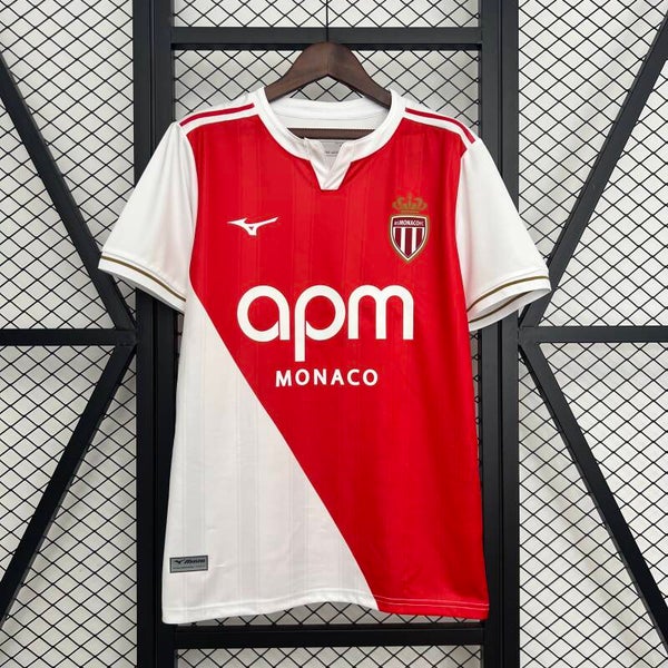 Maglia calcio casa versione fan Monaco 2025/2026