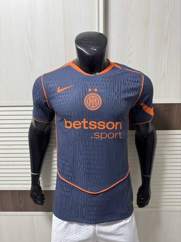 Maglia calcio trasferta terza versione player Inter 2025/2026