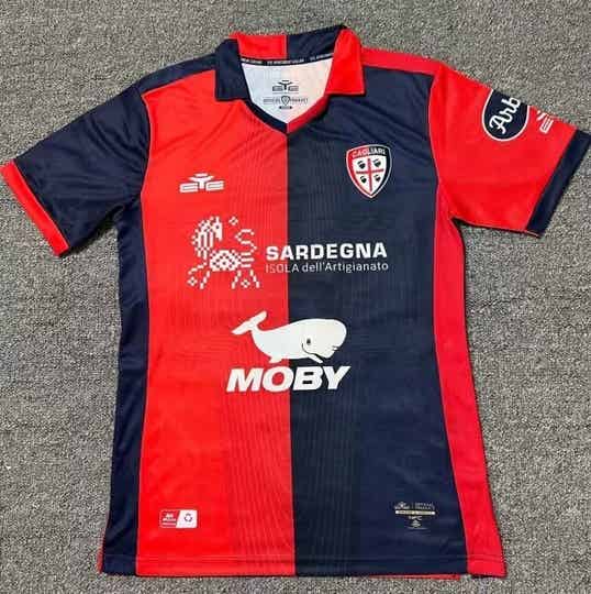 Maglia calcio casa Cagliari 2023/2024