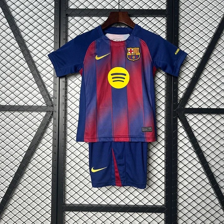 Completo calcio casa bambino Barcellona 2025/2026