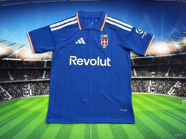 Maglia calcio casa versione fan Como 2026/2027
