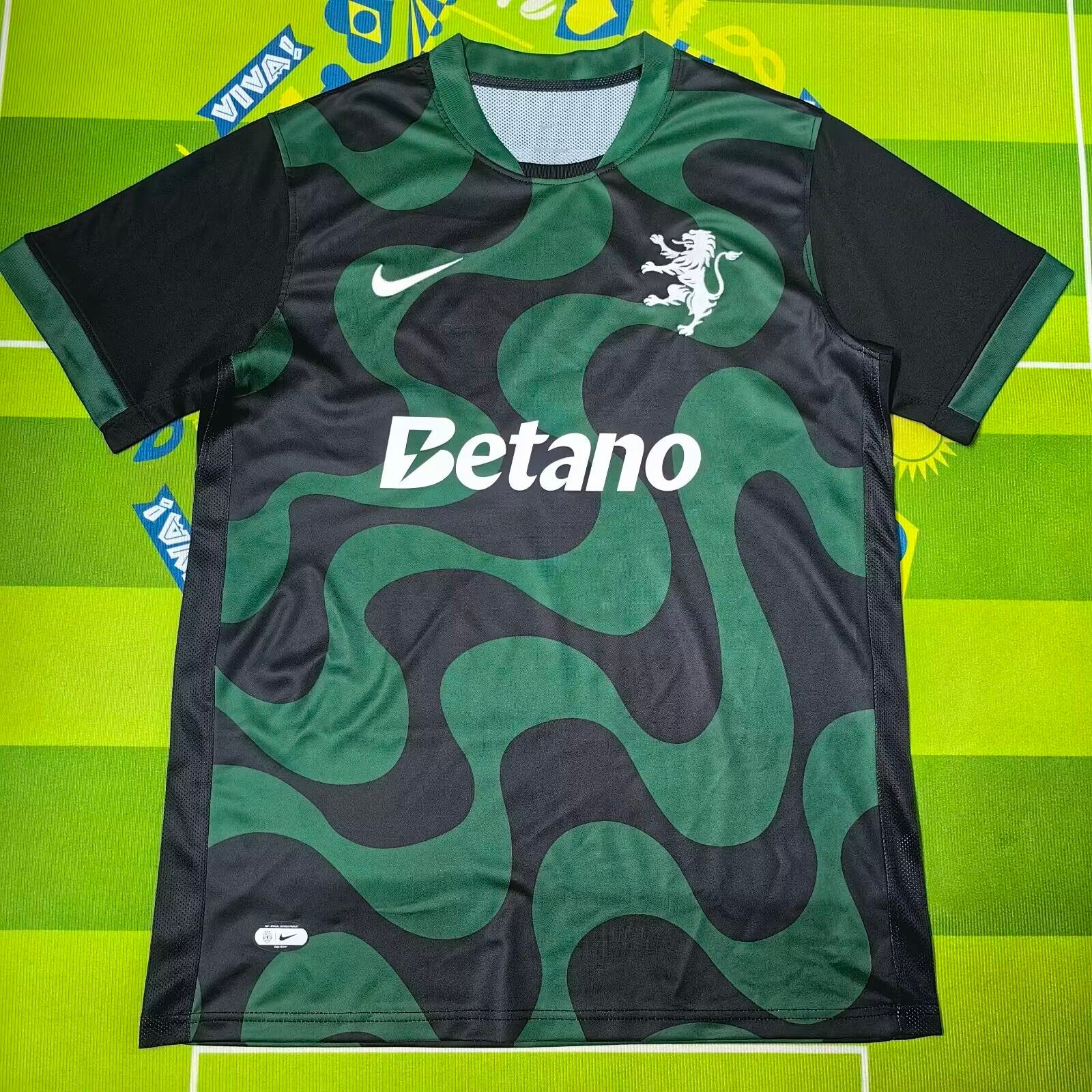 Maglia calcio trasferta versione fan Sporting Lisbona 2025/2026
