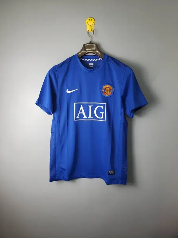 Maglia calcio trasferta storica retro vintage Manchester United 2007/2008