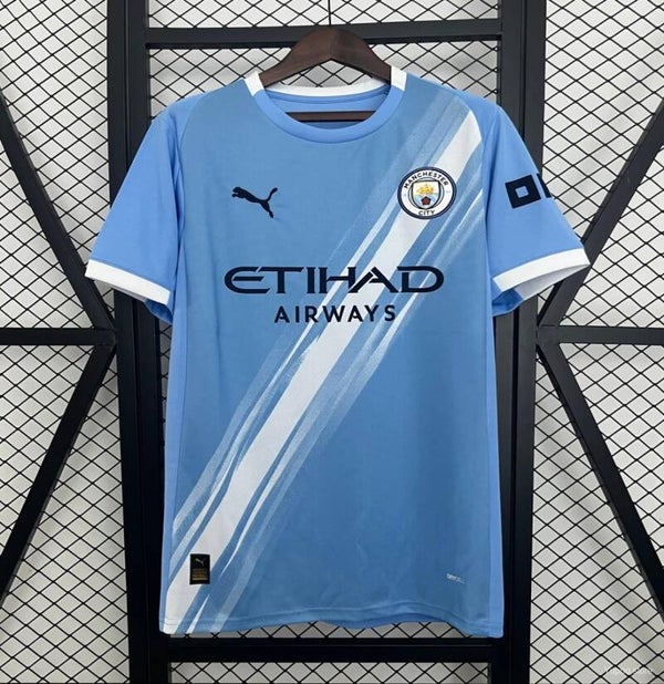 Maglia calcio casa versione fan Manchester City 2025/2026