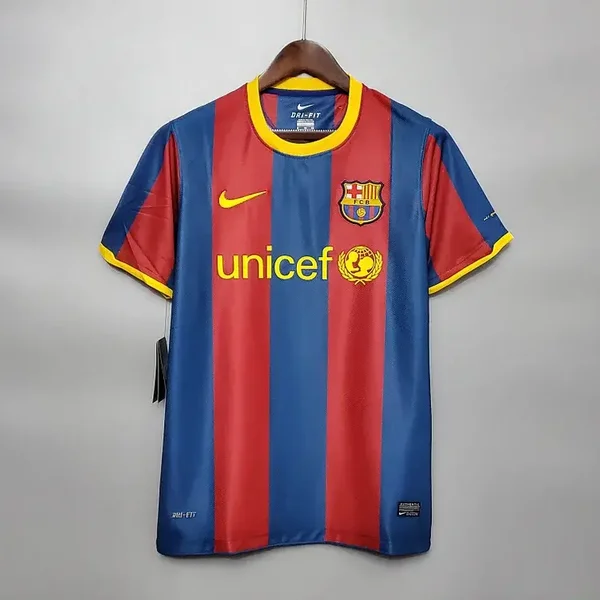 Maglia calcio casa storica retro vintage Barcellona 2010/2011