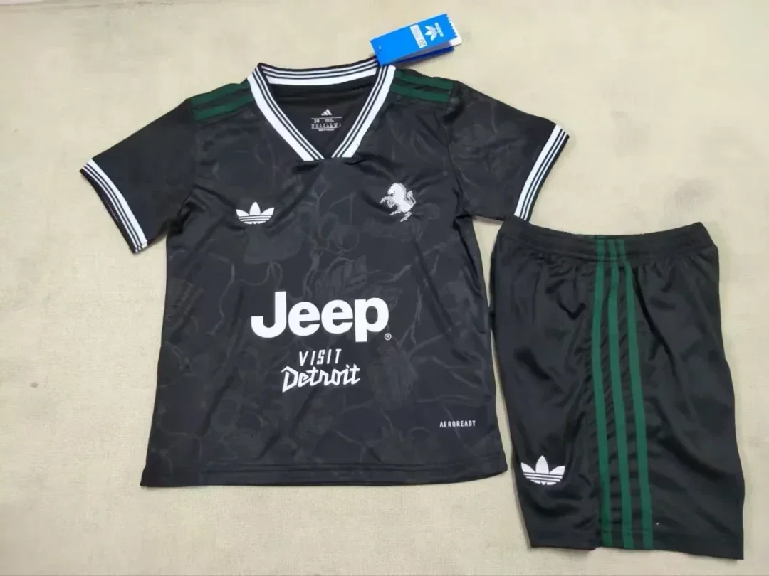 Completo calcio trasferta terza bambino Juventus 2025/2026