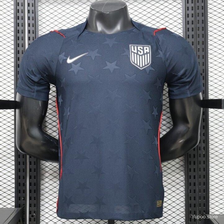 Maglia calcio trasferta versione player USA 2026