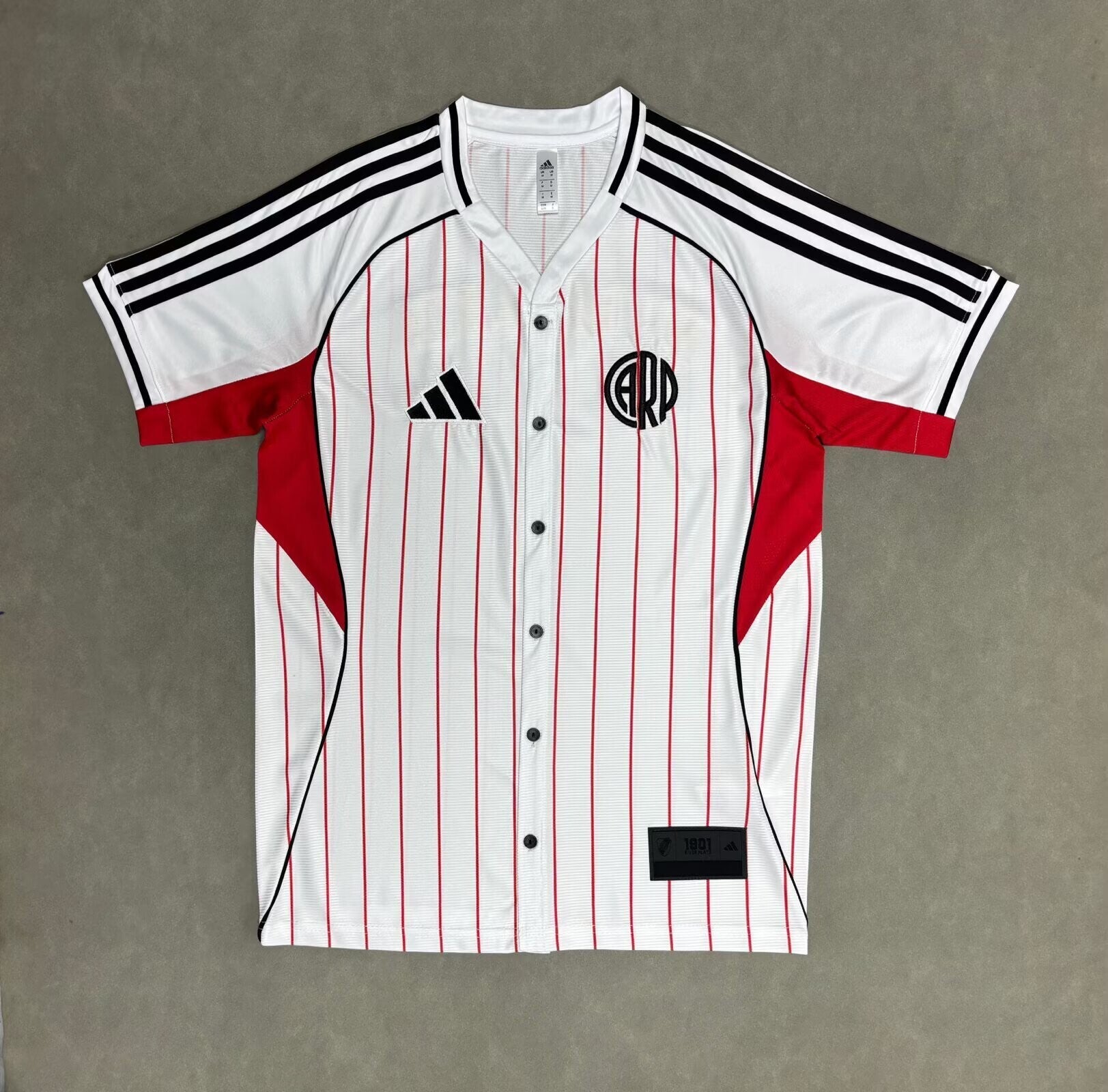 Maglia calcio baseball versione fan River Plate 2025/2026