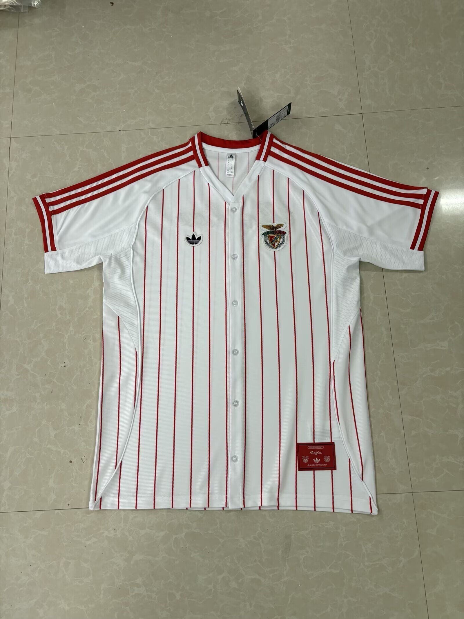 Maglia calcio baseball versione fan Benfica 2025/2026