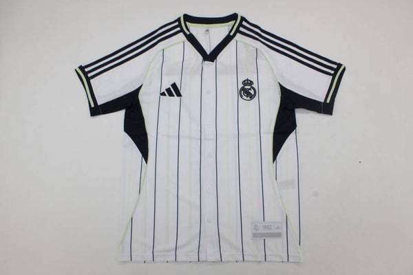 Maglia calcio baseball versione fan Real Madrid 2025/2026