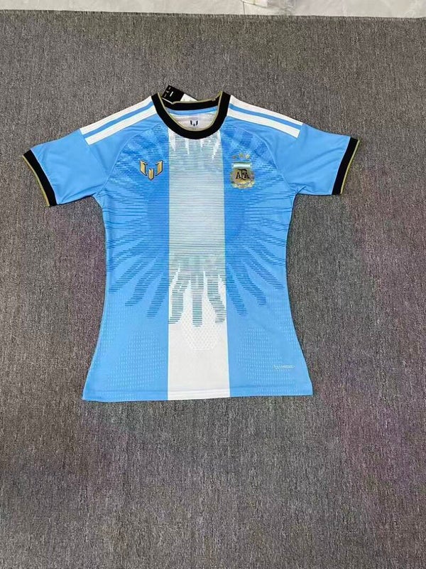 Maglia calcio celebrativa Messi versione fan donna Argentina 2026/2027