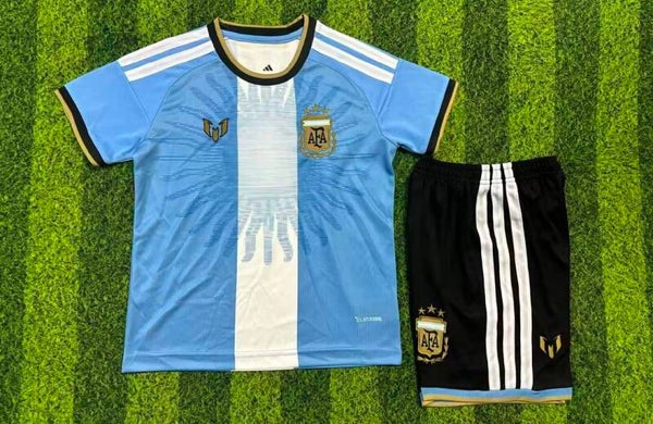 Completo calcio bambino celebrativo Messi Argentina 2026/2027