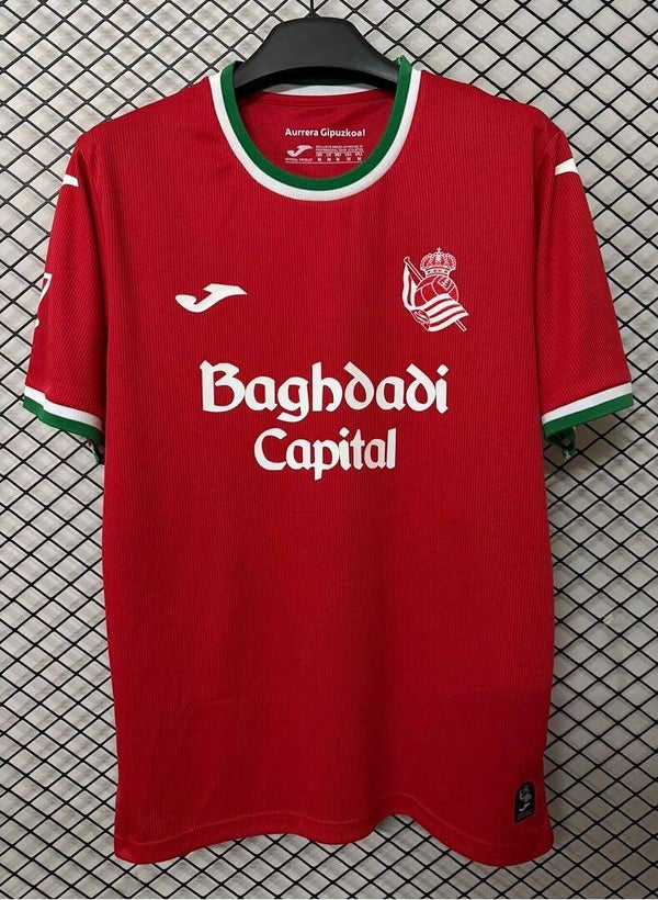 Maglia calcio trasferta versione fan Real Sociedad 2026/2027