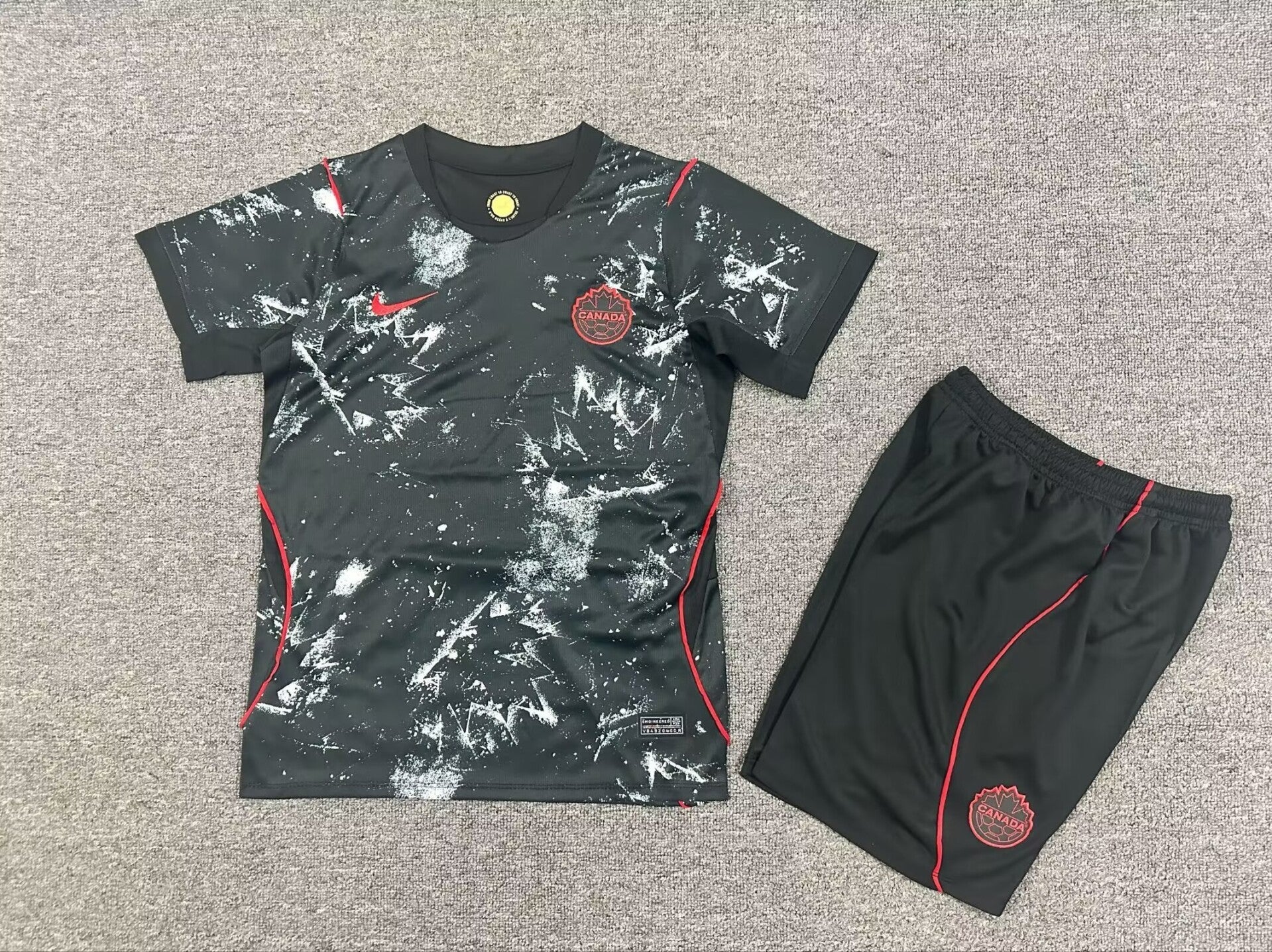 Completo calcio trasferta bambino Canada 2026