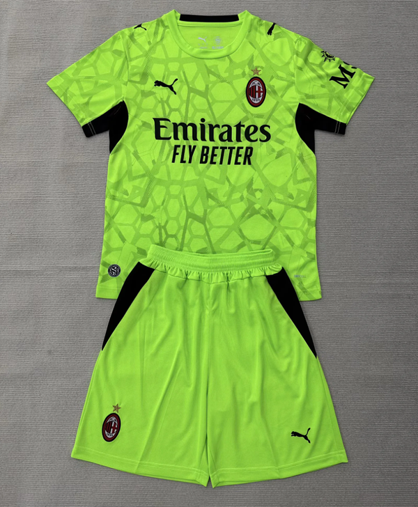 Completo calcio portiere bambino Milan 2026/2027