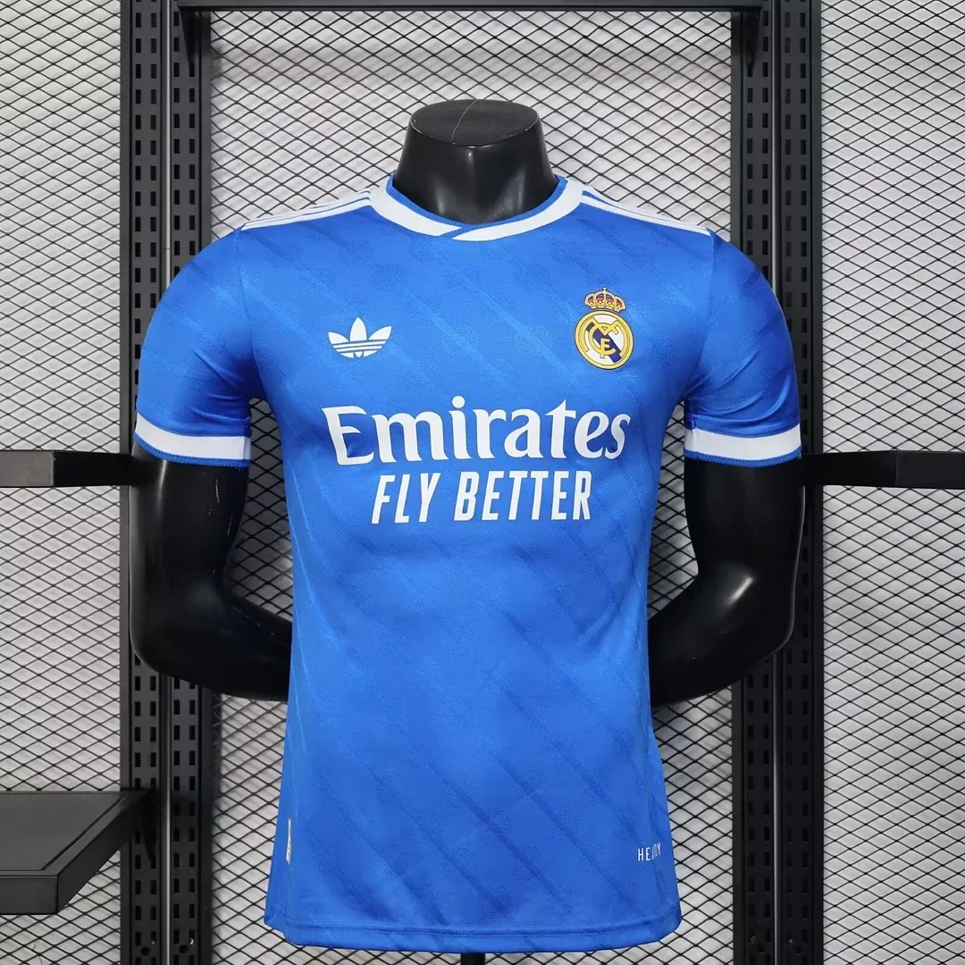 Maglia calcio trasferta terza versione player Real Madrid 2025/2026
