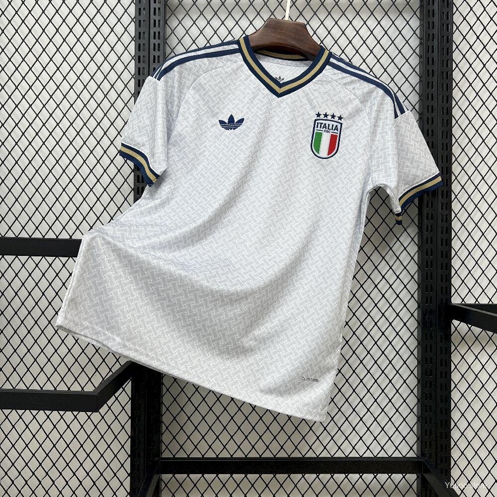 Maglia calcio trasferta versione fan Italia 2025/2026