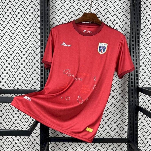 Maglia calcio trasferta terza versione fan Capo Verde 2026