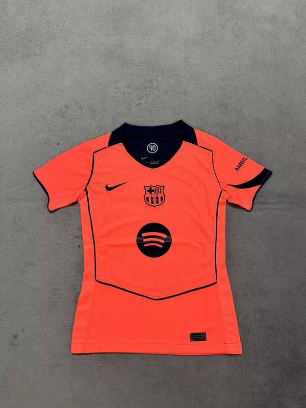 Maglia calcio trasferta terza versione fan donna Barcellona 2025/2026