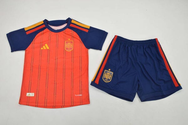 Completo calcio casa bambino Spagna 2026
