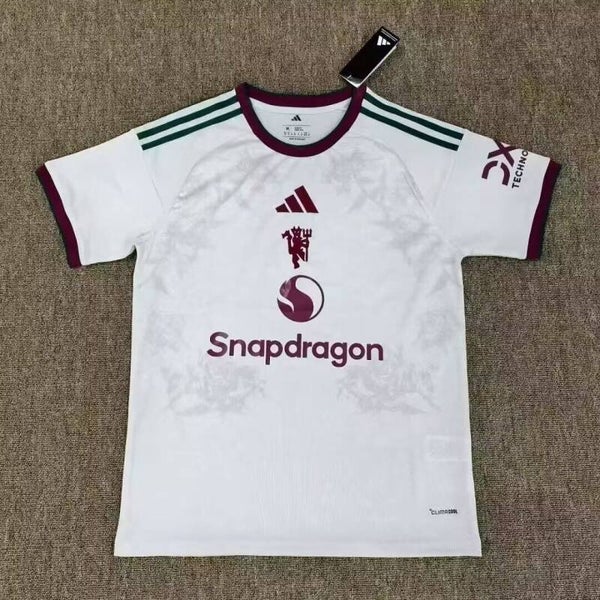 Maglia calcio trasferta terza versione fan Manchester United 2026/2027