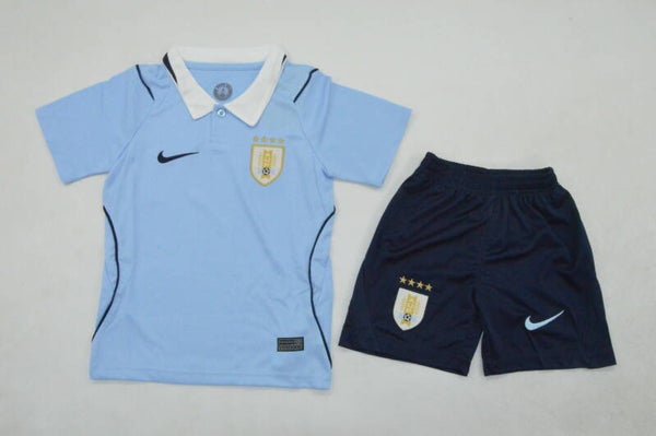 Completo calcio casa bambino Uruguay 2026