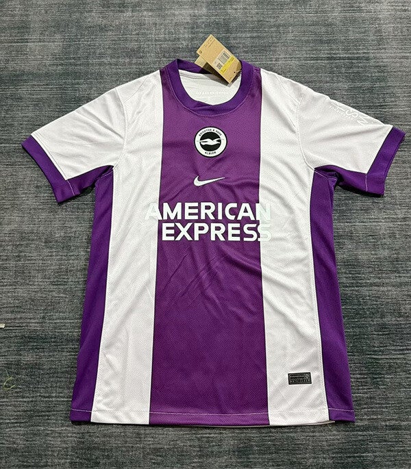 Maglia calcio trasferta versione fan Brighton & Hove Albion 2025/2026