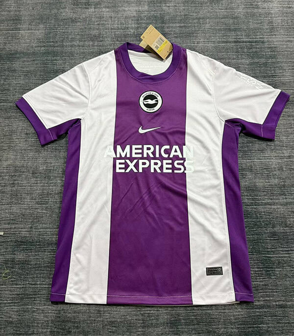 Maglia calcio trasferta versione fan Brighton & Hove Albion 2025/2026