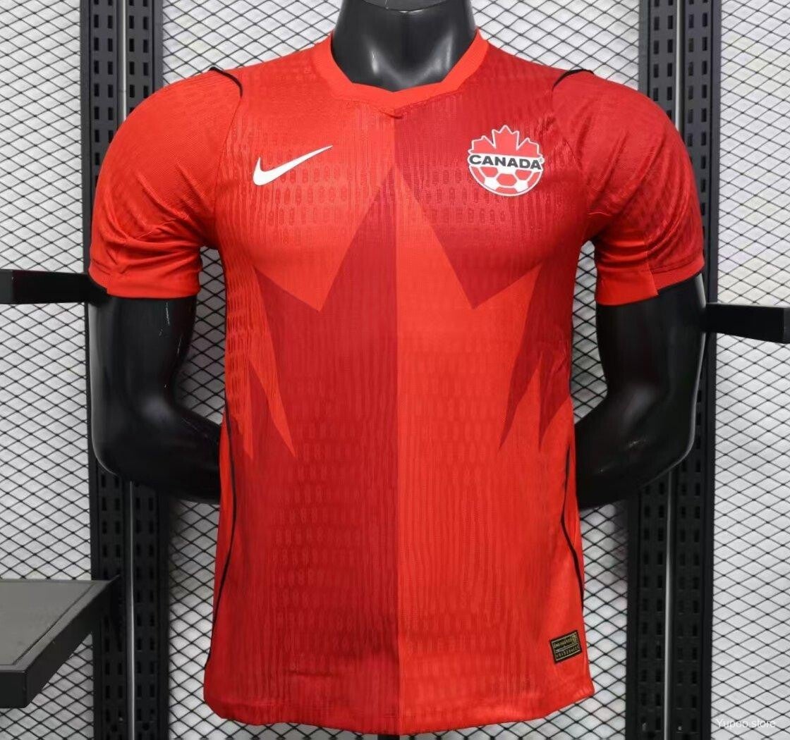 Maglia calcio casa versione player Canada 2026