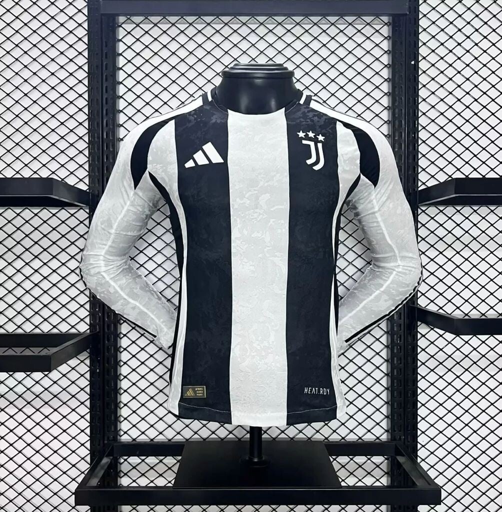 Maglia calcio casa maniche lunghe versione player Juventus 2024/2025