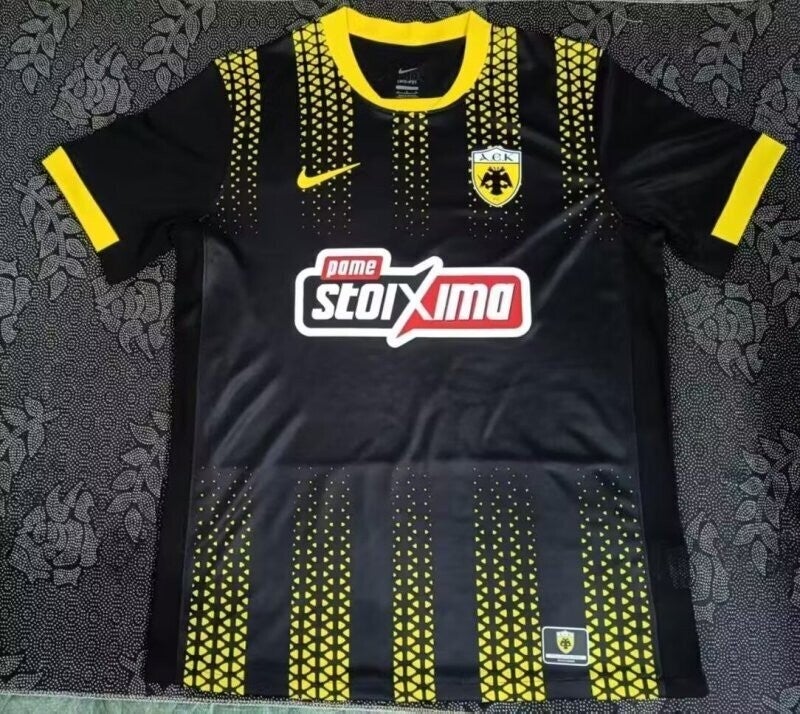 Maglia calcio trasferta versione fan AEK Atene 2025/2026