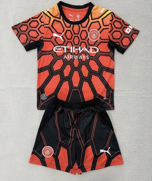 Completo calcio portiere bambino Manchester City  2026/2027