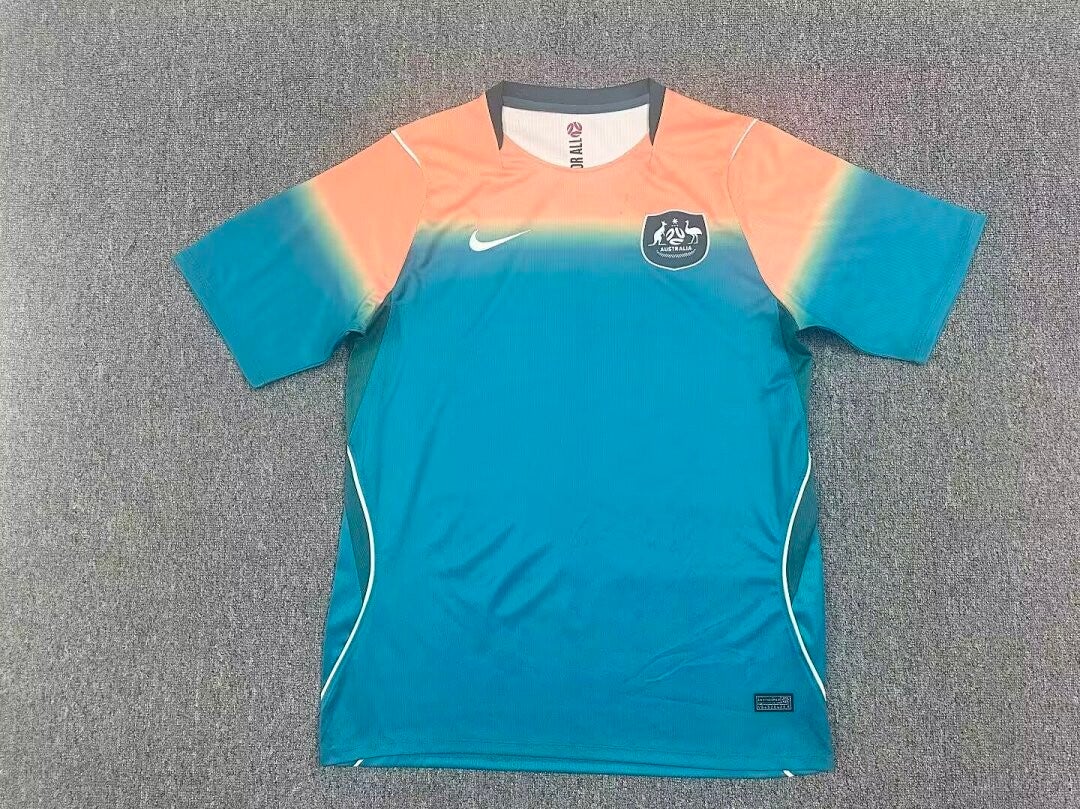 Maglia calcio trasferta versione fan Australia 2026