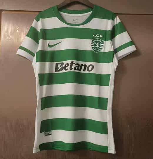 Maglia calcio casa versione fan donna Sporting Lisbona 2025/2026
