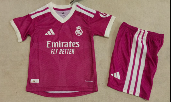 Completo calcio trasferta terza bambino Real Madrid 2026/2027