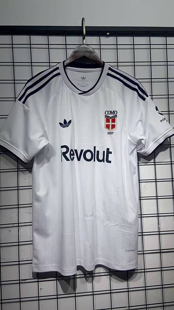 Maglia calcio trasferta versione fan Como 2026/2027
