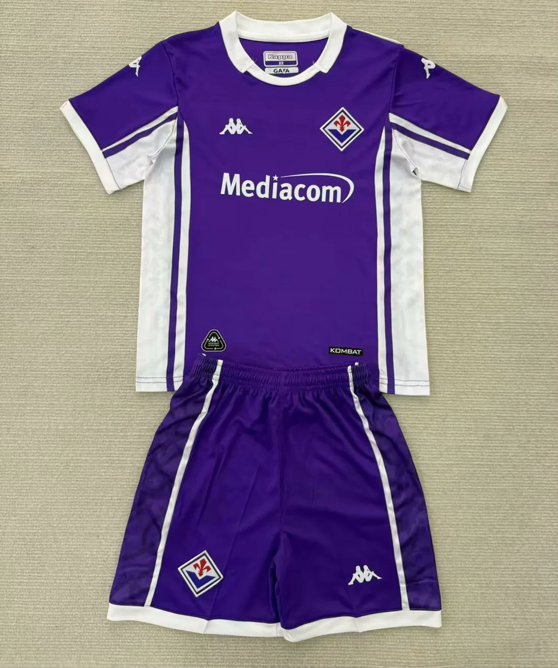 Completo calcio casa bambino Fiorentina 2025/2026