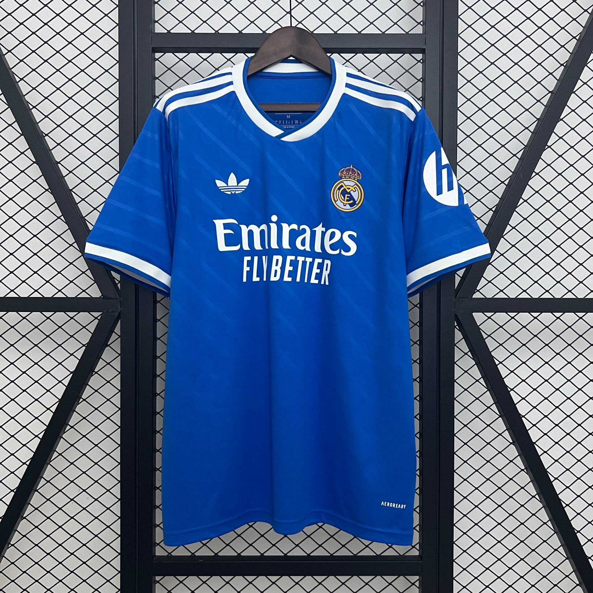 Maglia calcio trasferta terza versione fan Real Madrid 2025/2026
