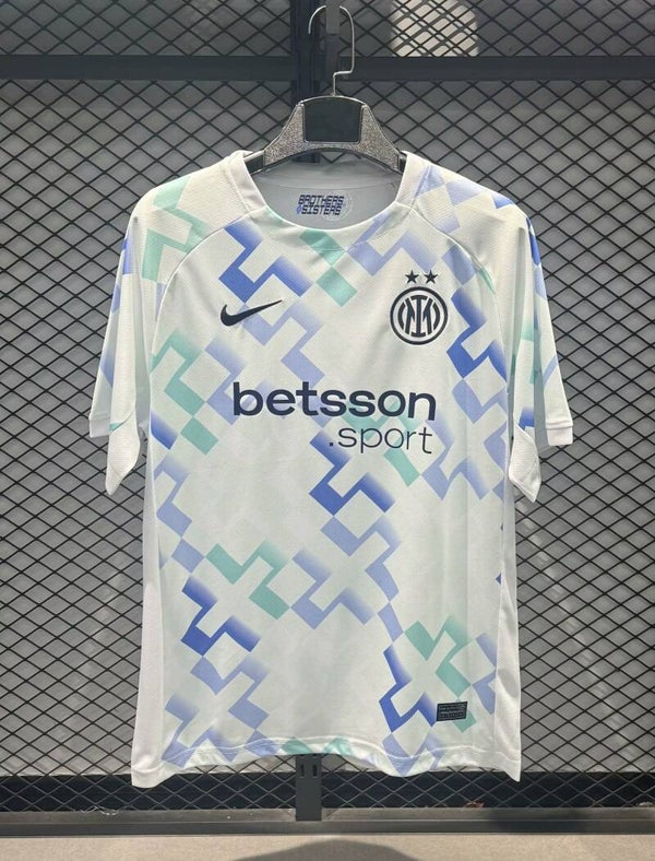 Maglia calcio trasferta versione fan Inter 2025/2026