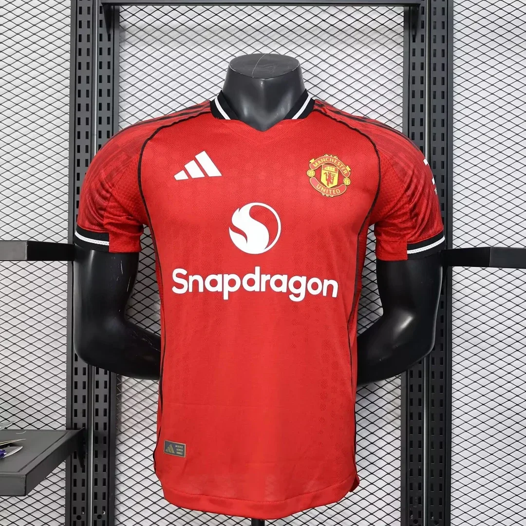 Maglia calcio casa versione player Manchester United 2025/2026