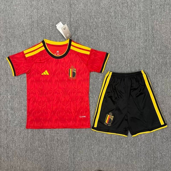 Completo calcio casa bambino Belgio 2026