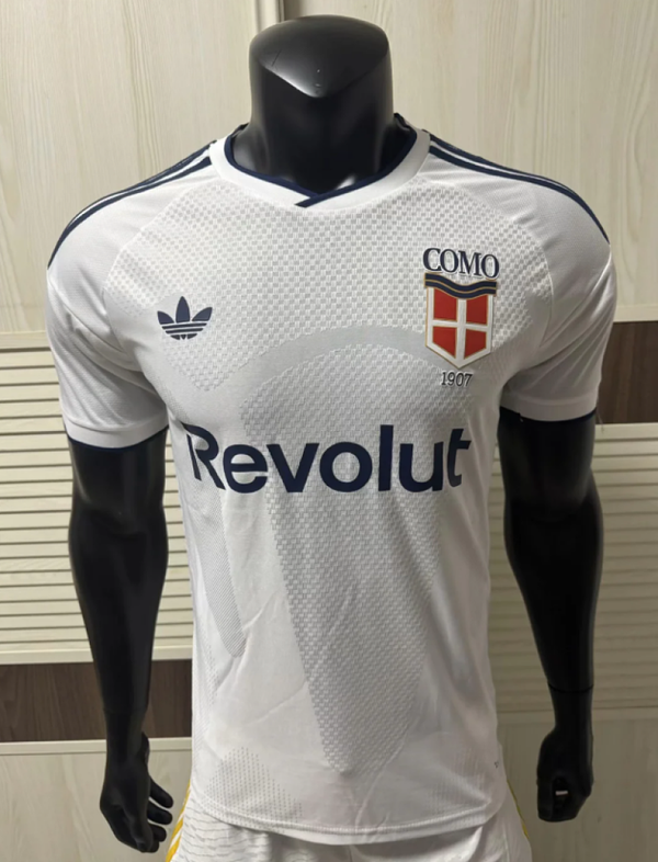 Maglia calcio trasferta versione player Como 2026/2027