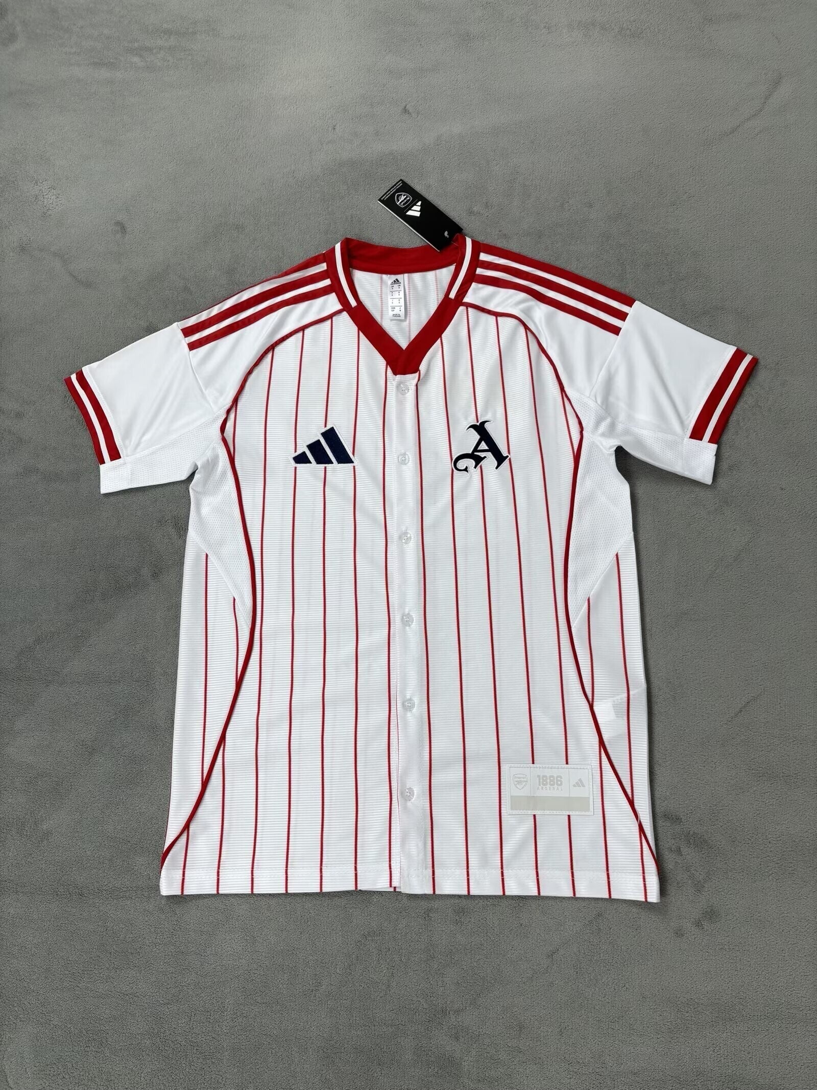 Maglia calcio baseball versione fan Arsenal 2025/2026