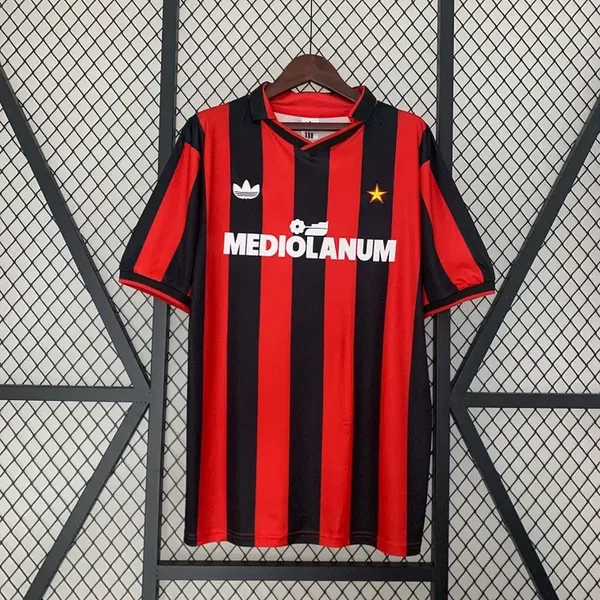 Maglia calcio casa storica retro vintage Milan 1990/1991