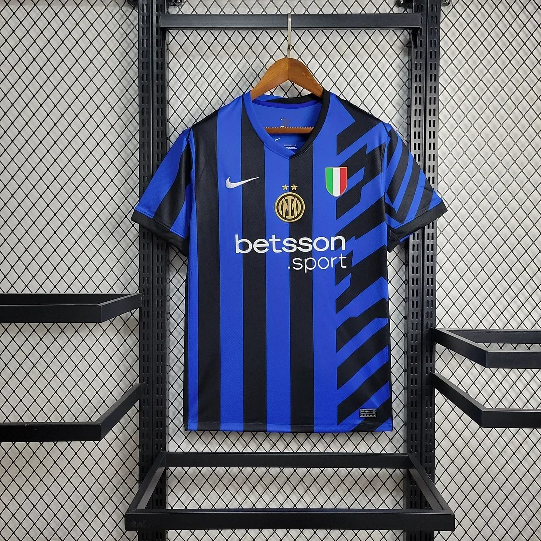 Maglia calcio casa versione fan Inter 2024/2025