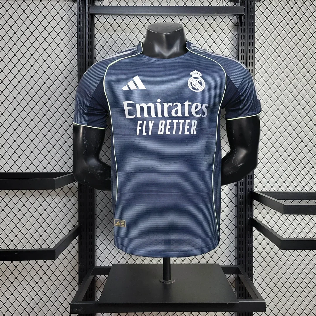 Maglia calcio trasferta versione player Real Madrid 2025/2026