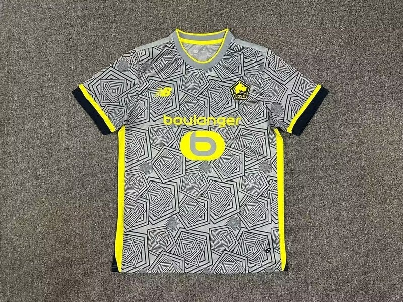 Maglia calcio trasferta terza versione fan Lille 2025/2026