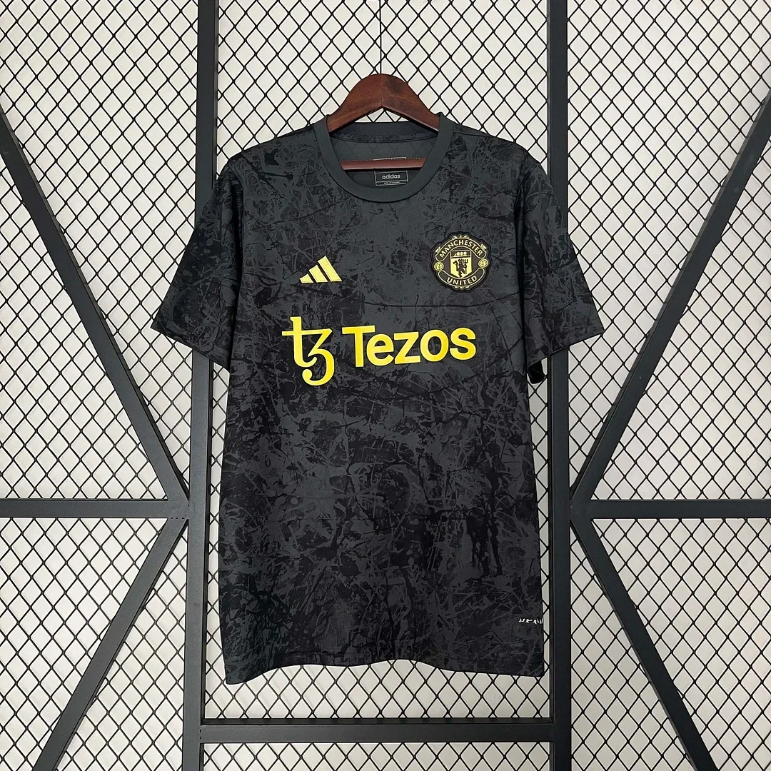 Maglia calcio edizione limitata Manchester United 2024
